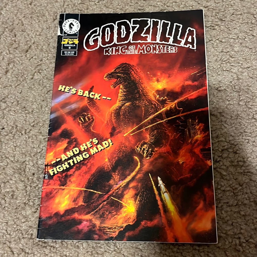 Godzilla King Of The Monsters Comic Book